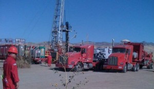 Red Frac Job