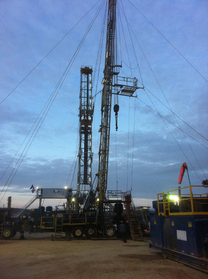 Rigs In South Texas Oilfield